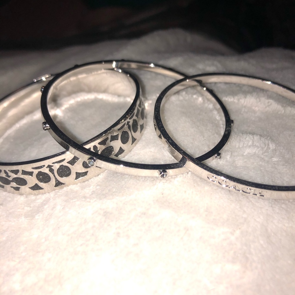 Coach bangles set